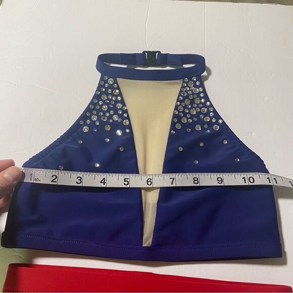 Custom made dance costume 3 piece interchange convention set patriot animal 10 - Picture 10 of 14